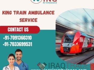 Gain King Train Ambulance Service in Dibrugarh with a High-tech Medical Care